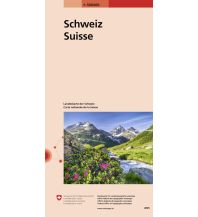 Wanderkarten Schweiz & FL Schweiz. Suisse. Svizzera; Svizra Bundesamt für Landestopographie