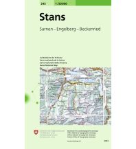 Hiking Maps Switzerland 245 Stans Bundesamt für Landestopographie