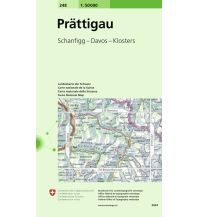 Wanderkarten Schweiz & FL xxx - 0.00010299682617188Prättigau 1:50.000 Bundesamt für Landestopographie