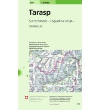 Hiking Maps Vorarlberg 249 Tarasp Bundesamt für Landestopographie