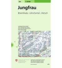 Wanderkarten Schweiz & FL Landeskarte der Schweiz 264, Jungfrau 1:50.000 Bundesamt für Landestopographie
