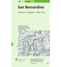 Wanderkarten xxx - 0.00014209747314453San Bernardino 1:50.000 Bundesamt für Landestopographie