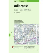 Wanderkarten Schweiz & FL xxx - 0.0001070499420166Landeskarte der Schweiz 268, Julierpass 1:50.000 Bundesamt für Landestopographie