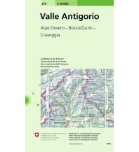 Wanderkarten Schweiz & FL 275 Valle Antigorio 1:50.000 Bundesamt für Landestopographie