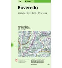 Wanderkarten Schweiz & FL Roveredo 1:50.000 Bundesamt für Landestopographie