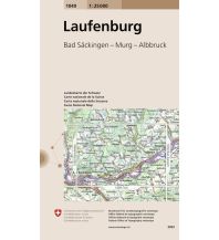 Hiking Maps Switzerland 1049 Laufenburg Bundesamt für Landestopographie