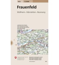Wanderkarten Landeskarte der Schweiz Frauenfeld Bundesamt für Landestopographie
