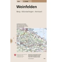 Wanderkarten Landeskarte der Schweiz Weinfelden Bundesamt für Landestopographie
