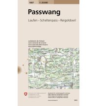 Hiking Maps Switzerland 1087 Passwang Bundesamt für Landestopographie