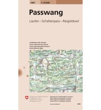 Hiking Maps Switzerland 1087 Passwang Bundesamt für Landestopographie