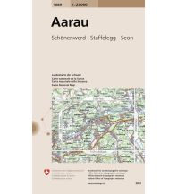 Hiking Maps Switzerland 1089 Aarau Bundesamt für Landestopographie
