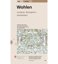Hiking Maps Switzerland 1090 Wohlen Bundesamt für Landestopographie