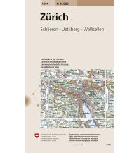 Wanderkarten Schweiz & FL Landeskarte der Schweiz Zürich Bundesamt für Landestopographie
