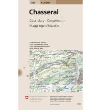 Wanderkarten Landeskarte der Schweiz Chasseral Bundesamt für Landestopographie