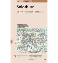 Hiking Maps Switzerland 1127 Solothurn Bundesamt für Landestopographie