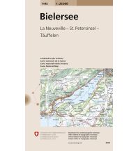 Hiking Maps Switzerland 1145 Bielersee Bundesamt für Landestopographie