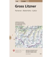 Hiking Maps Vorarlberg 1178 Gross Litzner Bundesamt für Landestopographie