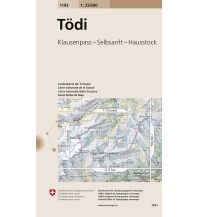 Hiking Maps Switzerland 1193 Tödi Bundesamt für Landestopographie