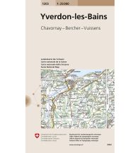 Hiking Maps Switzerland 1203 Yverdon-les-Bains Bundesamt für Landestopographie