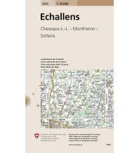 Wanderkarten Schweiz & FL 1223 Echallens Bundesamt für Landestopographie