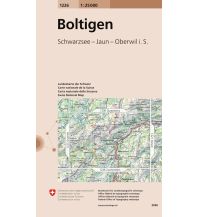 Wanderkarten Landeskarte der Schweiz 1226, Boltigen 1:25.000 Bundesamt für Landestopographie