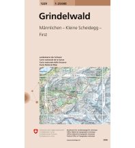Wanderkarten Schweiz & FL Landeskarte der Schweiz 1229, Grindelwald 1:25.000 Bundesamt für Landestopographie