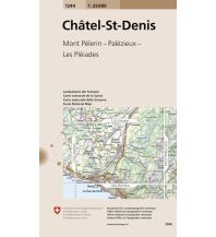 Wanderkarten Schweiz & FL Landeskarte der Schweiz Châtel-St-Denis Bundesamt für Landestopographie