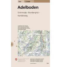 Hiking Maps Switzerland 1247 Adelboden Bundesamt für Landestopographie