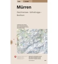 Hiking Maps Switzerland 1248 Mürren Bundesamt für Landestopographie