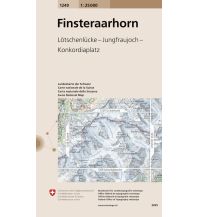 Wanderkarten Schweiz & FL Landeskarte der Schweiz 1249, Finsteraarhorn 1:25.000 Bundesamt für Landestopographie