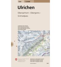 Hiking Maps Switzerland 1250 Ulrichen Bundesamt für Landestopographie