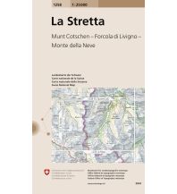 Hiking Maps Switzerland 1258 La Stretta Bundesamt für Landestopographie