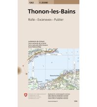 Wanderkarten Thonon-les-Bains Bundesamt für Landestopographie