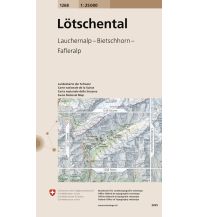 Hiking Maps Switzerland 1268 Lötschental Bundesamt für Landestopographie