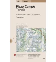Hiking Maps Switzerland 1272 Pizzo Campo Tencia Bundesamt für Landestopographie