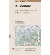 Hiking Maps 1286 St-Léonard Bundesamt für Landestopographie