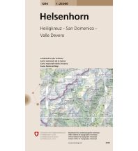 Hiking Maps Switzerland 1290 Helsenhorn Bundesamt für Landestopographie