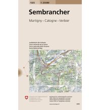 Wanderkarten Schweiz & FL xxx - 0.0001521110534668Landeskarte der Schweiz 1325, Sembrancher 1:25.000 Bundesamt für Landestopographie