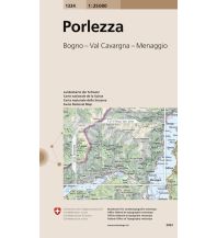 Hiking Maps Italy 1334 Porlezza Bundesamt für Landestopographie
