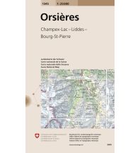 Hiking Maps Switzerland xxx - 0.000156879425048831345 Orsières Bundesamt für Landestopographie