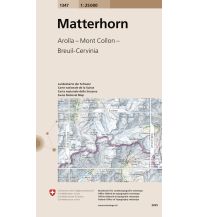Hiking Maps Switzerland 1347 Matterhorn Bundesamt für Landestopographie