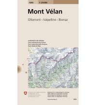 Hiking Maps Switzerland 1366 Mont Vélan Bundesamt für Landestopographie
