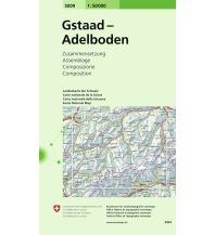 Wanderkarten Schweiz & FL xxx - 0.00012516975402832SLK 50 Bl.5009 Schweiz - Gstaad - Adelboden 1:50.000 Bundesamt für Landestopographie