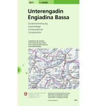 Hiking Maps Tyrol 5017 Unterengadin - Engiadina Bassa Bundesamt für Landestopographie