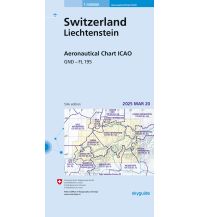 Aviation Charts Aeronautical Chart ICAO 2025 Bundesamt für Landestopographie