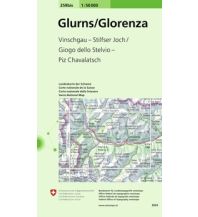 Wanderkarten Südtirol & Dolomiten Landeskarte der Schweiz Glorenza/Glurns 1:25.000 Bundesamt für Landestopographie