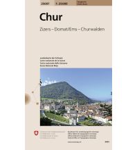 Hiking Maps Switzerland 25007 Chur Bundesamt für Landestopographie