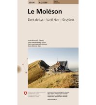 Hiking Maps Switzerland 25104 Le Moléson Bundesamt für Landestopographie