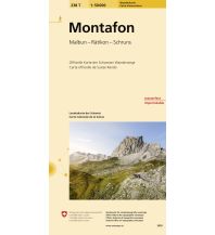 Hiking Maps Austria 238T Montafon Wanderkarte Bundesamt für Landestopographie