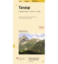 Hiking Maps Tyrol 249T Tarasp Wanderkarte Bundesamt für Landestopographie